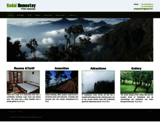 kodaihomestay.com screenshot