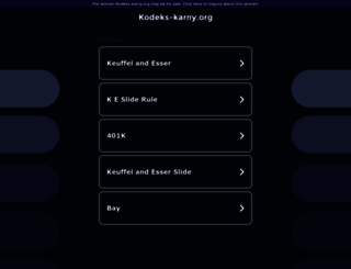 kodeks-karny.org screenshot