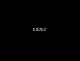 kodez.com screenshot
