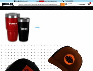 kodiak-coolers.com screenshot