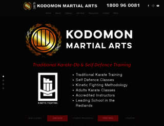 kodomon.com.au screenshot