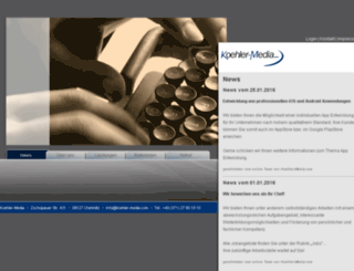 koehler-media.de screenshot