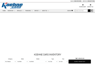 koehnecredit.com screenshot