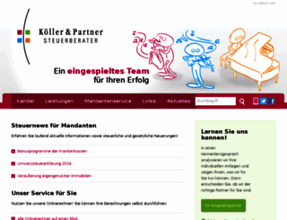 koellerundpartner.de screenshot