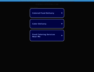 koenig-catering.com screenshot