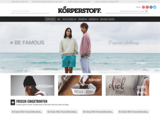 koerperstoff.com screenshot