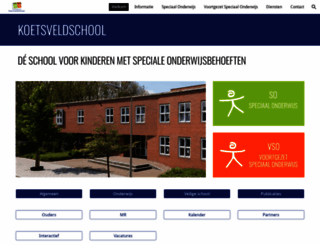 koetsveldschool.nl screenshot