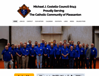 kofc6043.org screenshot
