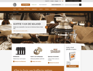 koffiebean.nl screenshot