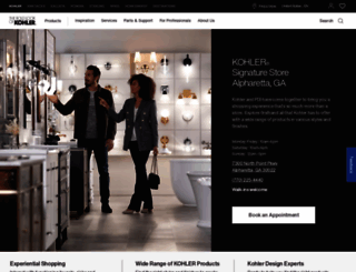 kohlersignaturestorealpharetta.com screenshot