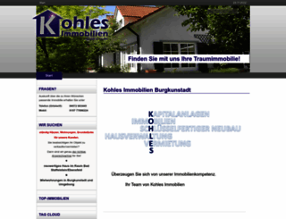 kohles-immobilien.de screenshot