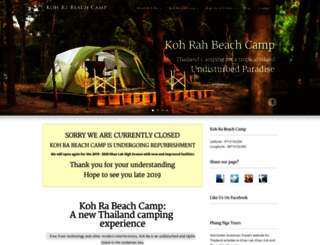 kohrabeachcamp.com screenshot
