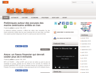 koi-de-neuf.net screenshot
