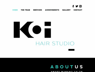 koihairstudio.com screenshot