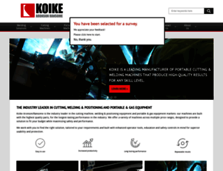koike.com screenshot