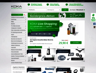 koka-shop.de screenshot