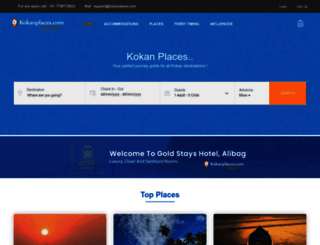 kokanplaces.com screenshot