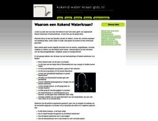 kokend-water-kraan-gids.nl screenshot