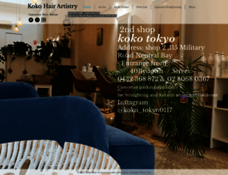 kokohairart.com screenshot