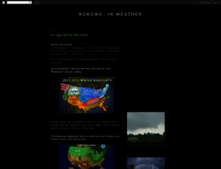kokomo-weather.blogspot.com screenshot