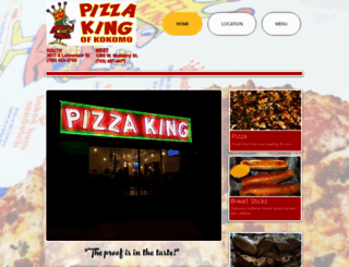 kokomopizzaking.com screenshot