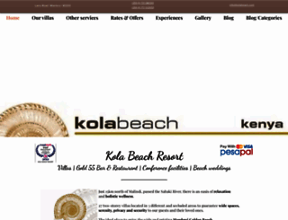 kolabeach.com screenshot