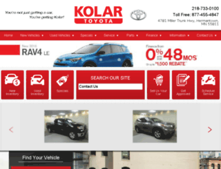 kolartoyota.com screenshot