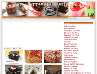 kolayyaspastatarifleri.com screenshot