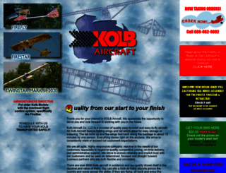 kolbaircraft.com screenshot