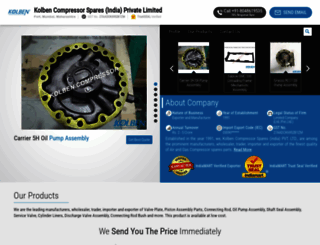 kolbencompressorspares.com screenshot