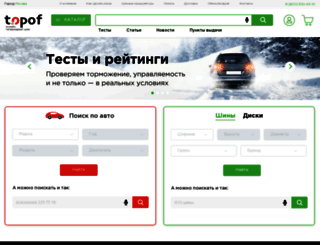 koleso.topof.ru screenshot