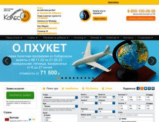 kolesotravel.ru screenshot