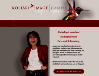 kolibri-imageberatung.com screenshot