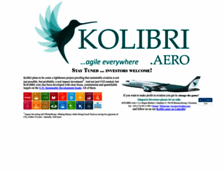 kolibri.aero screenshot