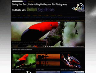 kolibriexpeditions.com screenshot