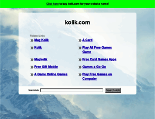 kolik.com screenshot