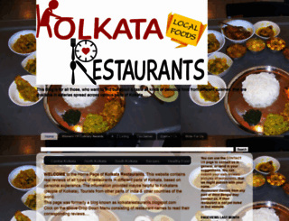 kolkatarestaurants.blogspot.com screenshot