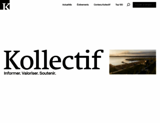 kollectif.net screenshot