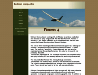 kollmanwings.com screenshot