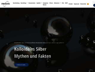 kolloidales-silber.org screenshot