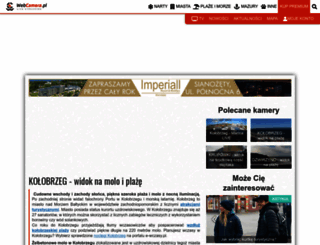 kolobrzeg.webcamera.pl screenshot