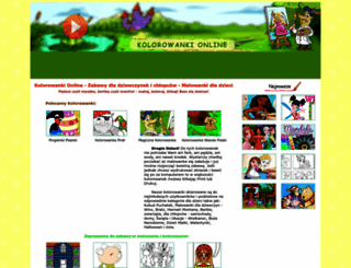 kolorowankionline.com screenshot