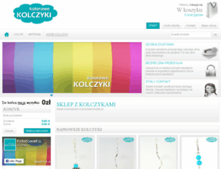 kolorowekolczyki.pl screenshot