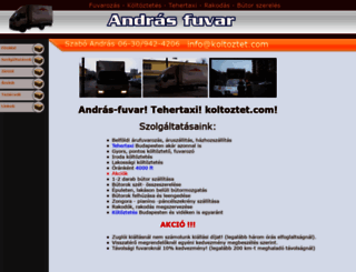 koltoztet.com screenshot