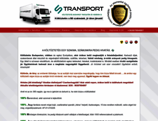 koltoztetes-szallitas-s-transport.hu screenshot