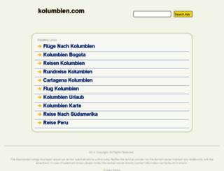 kolumbien.com screenshot
