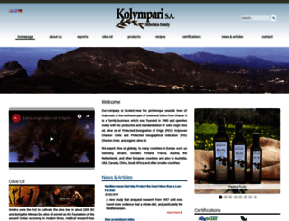 kolympari-sa.gr screenshot