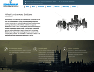 kombankarabuilders.com screenshot