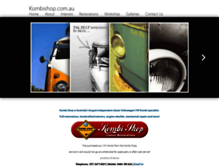 kombishop.com.au screenshot