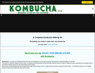 kombucha.co.nz screenshot